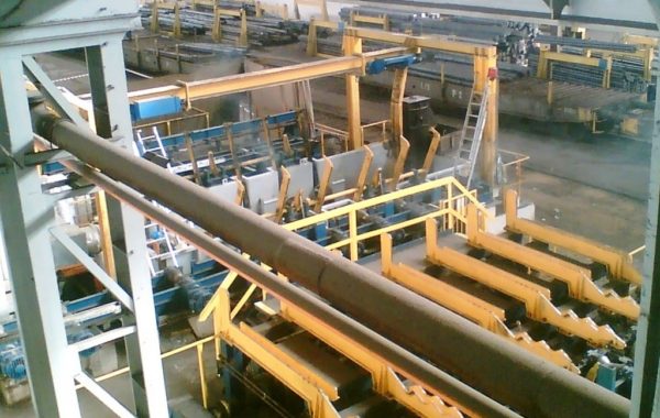 Hardening / tempering plant