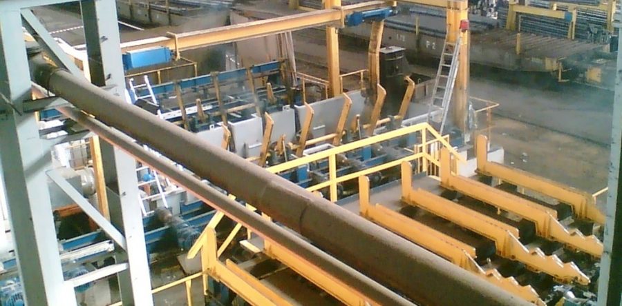 Hardening / tempering plant